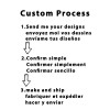150PCS Set Sale Custom Both Sides Embroidered Keychain Motorcycle Key Tags Wholesale