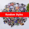 100pcs/Lot Hundreds of Styles Acrylic Keychain Customized Key Chain Anime Keyring Chibi Pendant Accessories