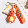 Pokemon Keychain Pikachu Anime Action Figure Toy Kawaii Cartoon Fashion Charmander Psyduck Doll Keyring Car Bag Pendant Kid Gift