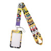 LT822 Cartoons Mickey Mouse Minnie Cute Kids Key lanyard Keychain Office ID Card Pass Mobile Phone Key Badge Holder Jewelry