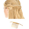 Fashion Hair Stick Boho Irregular Hair Accessories Gold Color Shaped Bun Holder Cage Hair Pins for Women Hairwear Jewelry H040