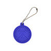 Custom Design Debossed 2D Soft PVC Keychain with Ball Chain
