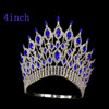 Miss Universe Wedding Crown Queen Rhinestone Tiara Party Stage Show Hair Jewelry for Pageant