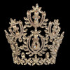 Hollow Large Rhinestone Crown Tiara Fashion Hair Accessories Gift Luxury Headband Big Crystal Bridal Crown Women Jewelry