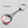 Watches speedometer speed dial Green Water Ghost Car Keychain