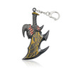 God of War Ragnarok Keychain Kratos Leviathan Axe Blades of Chaos Key Chain Weapon Pendant Keyring Gift