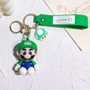 30 Styles Super Mario Keychain Mario Bros Luigi Toad Yoshi Bowser Action Figure Model PVC Cartoon Bag Doll Pendant Toys Gifts