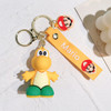 30 Styles Super Mario Keychain Mario Bros Luigi Toad Yoshi Bowser Action Figure Model PVC Cartoon Bag Doll Pendant Toys Gifts
