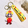 30 Styles Super Mario Keychain Mario Bros Luigi Toad Yoshi Bowser Action Figure Model PVC Cartoon Bag Doll Pendant Toys Gifts