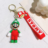 30 Styles Super Mario Keychain Mario Bros Luigi Toad Yoshi Bowser Action Figure Model PVC Cartoon Bag Doll Pendant Toys Gifts