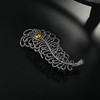 Hot sale Zirconia Designer Hair Wear Hair Clip Luxury Hair Jewelry For Women Girls Cute Hair Accessories
