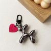 Cool Acrylic Cartoon Balloon Dog Keychains Cute Y2k Bag Charms Car Key Chains Jewelry Couple Gift for Women Girls