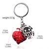 Japanese Anime Story Metal Devil Fruit Pendant Keychain Anime Fan Peripheral Gift Backpack Jewelry