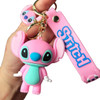 Cartoon Anime Disney Keychain Mickey Mouse Minnie Lilo & Stitch Keyring Key Chain Car Pendant Kids Toys Gifts Wholesale