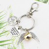 Harries Deathly Hallows Key Chain Platform 9 and Three Quarters I Solemnly Swear Snitch Keyring Kids Toy Model Doll