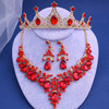 Wedding Crown Headwear Baroque Vintage Crystal Tiara For Women Bridal Crown Jewelry sets Hair Dress Accessories Jewelry