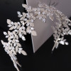 Luxury Bridal Headband Zircon Crystal Wedding Headdresses Bride Tiara Crown Women Hair Band Prom Party Hair Jewelry Accessories