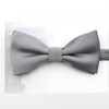 Solid Brown Sage Green Navy Polyester Adult Kid Bowtie Sets Women Men Suit Butterfly Wedding Party Dinner Cravat Gift Accessory