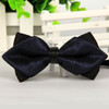 mens bow arrow red pointed black and gold fashion butterfly party wedding bow ties for men's girls boys bowtie kids be usable