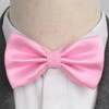 Men Adult Bowtie Solid Color Classic Fashion Wedding Party Formal Satin Gift Plaids Multicolor Adjust Neck Bow Tie