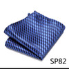 Newest design 126 Many Color Silk Luxury Handkerchief Pocket Square Polka dot Dropshipping Ivory Memorial Day