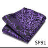 Newest design 126 Many Color Silk Luxury Handkerchief Pocket Square Polka dot Dropshipping Ivory Memorial Day