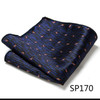 Newest design 126 Many Color Silk Luxury Handkerchief Pocket Square Polka dot Dropshipping Ivory Memorial Day