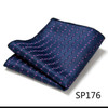Newest design 126 Many Color Silk Luxury Handkerchief Pocket Square Polka dot Dropshipping Ivory Memorial Day