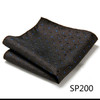 Newest design 126 Many Color Silk Luxury Handkerchief Pocket Square Polka dot Dropshipping Ivory Memorial Day