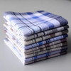 10pcs Cotton soft comfortable handkerchiefs Man 38cm Pattern Square Hankies