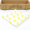 Kids Handkerchief Scarves Vintage Cotton Hankies Men's Pocket Square Children Dog Duck Animal Fruit Handkerchiefs