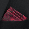 New Pocket Square Handkerchief Accessories Paisley Solid Colors Vintage Business Suit Handkerchief Breast Scarf 25*25cm