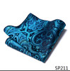 Mix Colors Great Quality Silk Gold Plaid Man's Independence Day Fit Group Pocket Square Handkerchiefs
