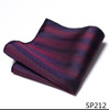 Mix Colors Great Quality Silk Gold Plaid Man's Independence Day Fit Group Pocket Square Handkerchiefs