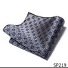 Mix Colors Great Quality Silk Gold Plaid Man's Independence Day Fit Group Pocket Square Handkerchiefs