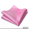 Mix Colors Great Quality Silk Gold Plaid Man's Independence Day Fit Group Pocket Square Handkerchiefs