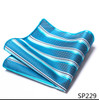 Mix Colors Great Quality Silk Gold Plaid Man's Independence Day Fit Group Pocket Square Handkerchiefs