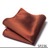 Mix Colors Great Quality Silk Gold Plaid Man's Independence Day Fit Group Pocket Square Handkerchiefs