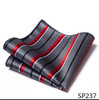 Mix Colors Great Quality Silk Gold Plaid Man's Independence Day Fit Group Pocket Square Handkerchiefs