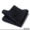 Mix Colors Great Quality Silk Gold Plaid Man's Independence Day Fit Group Pocket Square Handkerchiefs