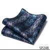 Mix Colors Great Quality Silk Gold Plaid Man's Independence Day Fit Group Pocket Square Handkerchiefs