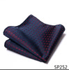 Mix Colors Great Quality Silk Gold Plaid Man's Independence Day Fit Group Pocket Square Handkerchiefs