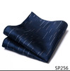 Mix Colors Great Quality Silk Gold Plaid Man's Independence Day Fit Group Pocket Square Handkerchiefs