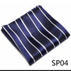 Mix Colors Great Quality Silk Gold Plaid Man's Independence Day Fit Group Pocket Square Handkerchiefs