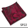 Mix Colors Great Quality Silk Gold Plaid Man's Independence Day Fit Group Pocket Square Handkerchiefs