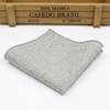 Men's and Women's Sunshine Style Wool Pocket Square Color Handkerchief Leisure Scarf 23cm
