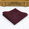 Men's and Women's Sunshine Style Wool Pocket Square Color Handkerchief Leisure Scarf 23cm