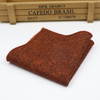 Men's and Women's Sunshine Style Wool Pocket Square Color Handkerchief Leisure Scarf 23cm