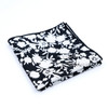 Hot New Floral Handkerchief 100% Cotton Hankie 23cm Women Men Wedding Party Daily Suit Pocket Square Gift Tuxedo Tie Accessory