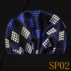 Silk Men's Hankerchief Scarves Vintage Hankies Men's Pocket Square Handkerchiefs Striped Solid Handkerchief 22*22 cm